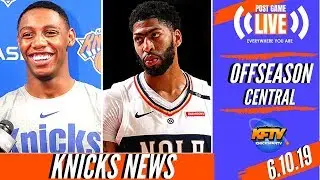 Knicks News: Anthony Davis Wants The Knicks, So Does RJ Barrett...Who Lands In NY?! | 657-383-1509