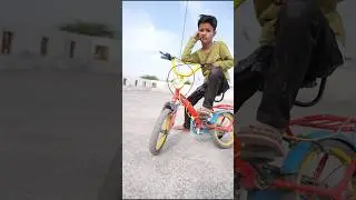 Bicycle with Headlight 