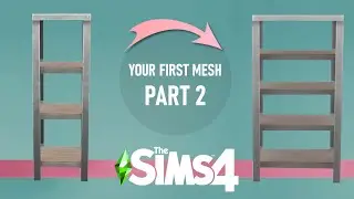 How to Make MESH in The Sims 4? | Easy & Simple Custom Content (CC) Tutorial for Beginners (BLENDER)