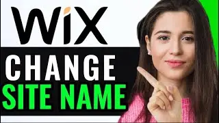 CHANGE NAME ON WIX WEBSITE! (FULL GUIDE)