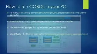 How to setup COBOL in your PC | COBOL | COBOL Tutorial | Run COBOL in computer(Windows 10)