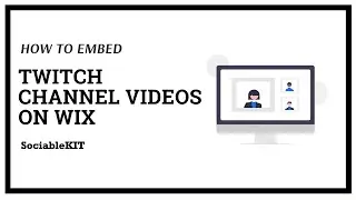 How to embed Twitch channel videos on Wix? #embed #twitch #channel #videos #wix #widget