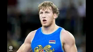 Artur Aleksanyan vs Aliaksandr Hrabovik 97kg финал 2-ых Европейских игр