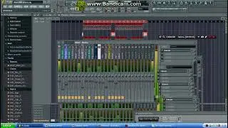 Windows XP и старенькая FL Studio 8. Полностью базовые плагины. FREE .Flp Drum and Bass