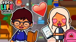 ПОПУЛЯРНАЯ ДЕВОЧКА ВЛЮБИЛАСЬ в БОТАНИКА! 💞🤫 Popular fell in love with Nerd Toca Boca Life World 🌎