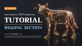 Blender Creature Effects Tutorial   Rigging Section Preview