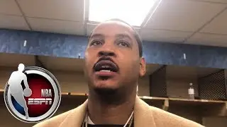 Carmelo Anthony explains the Oklahoma City Thunders shooting woes | NBA on ESPN