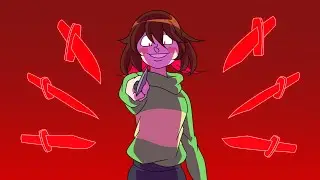 Frisk vs Chara, Undertale animation