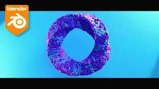 Abstract Loop Animation in blender | Blender Tutorial.(Cycles Render)