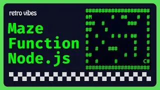 JavaScript function to create random maze ASCII Art |  #javascript #coding #javascriptengineer