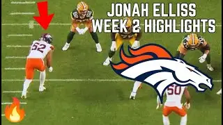 ROOKIE Jonah Elliss EXPLOSIVE Week 2 Highlights⚡|| NFL Preseason 2024 ||