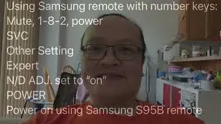 SAMSUNG S95B QD- OLED Secret Setting for All Samsung TV