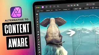 Affinity Photo Content Aware Fill Alternative | Inpainting Brush Tutorial