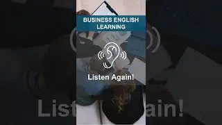 Listening Practice! / Business English Phrase #businessenglish  (042)