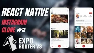 Instagram Clone with React Native Expo #2