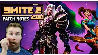 SMITE 2 CLOSED ALPHA PATCH NOTES BEFORE 24/7 SERVERS!