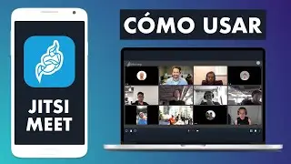 CÓMO USAR JITSI MEET En la PC y el Celular Para Hacer Videollamadas Grupales y Dar Clases Virtuales