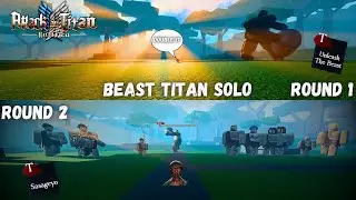 Soloing Beast Titan TWICE (U:AOT)