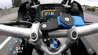 Bmw R1200gs 2018 0-Top speed @MotoTopSpeed