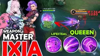 IXIA The New Lifesteal Queen Is Finished | IXIA 2023 Best Build & Release Date | MLBB