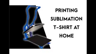 Printing sublimation t-shirt at home