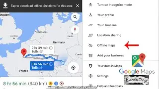 How to download Google Maps for offline use