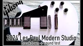 Brand new 2024 Gibson Les Paul Studio Modern rundown!