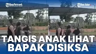 VIRAL VIDEO PREMAN ANIAYA TUKANG PARKIR DI DEPAN ANAK& ISTRI, SANG ANAK NANGIS MENJERIT...BAPAAK...