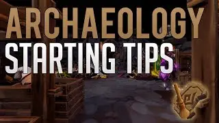 Archaeology beginners tips & training guide