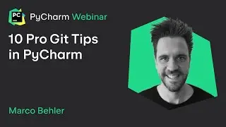 10 Pro Git Tips in PyCharm with @MarcoCodes