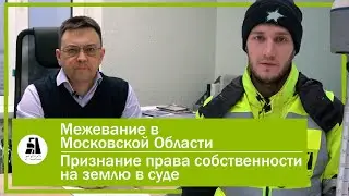 Межевание в московской области. Признание права собственности на землю в суде