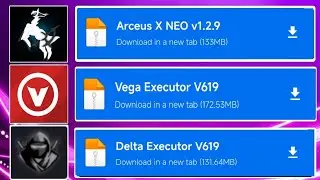 Top 3 Roblox Executor Mobile : Delta Executor , Vega X Executor & Arceus X Neo Download