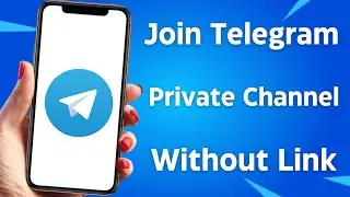 How to Join Telegram Private Channel Without Link / iPhone / 2024