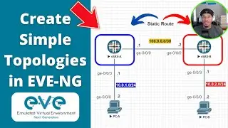 How to Create Simple Lab Topologies in EVE-NG