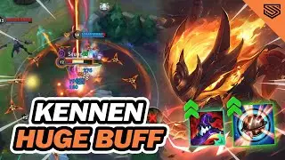 HUGE KENNEN BUFF! BEST TEAMFIGHT CHAMPION 🔥 Kennen Wild Rift Gameplay