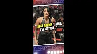 Rhea Ripley on the best advice she got in wrestling #wwe #rhearipley #advice #wrestling #shorts