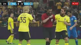 🔴 Tigres vs Columbus Crew | Realistic Pes21 Season Update Gameplay | Pes21 Season Update Game