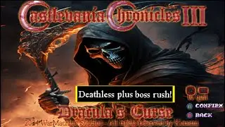 Castlevania Chronicles III - Dracula's Curse (PC) - Deathless Plus Boss Rush