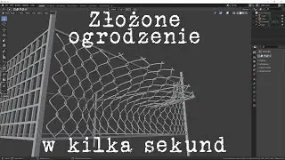 Blender 3D Złożone ogrodzenie w kilka sekund (PL)