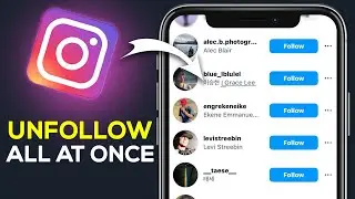 How To Unfollow Everyone On Instagram At Once - Easy Guide