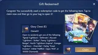 FREE Diamonds & Exclusive Skin Chest Redeem Codes! | MLBB India & Philippines Server Event!