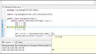 How to debug Java in Eclipse | How to evaluate variables using Evaluate, Inspect and Watch