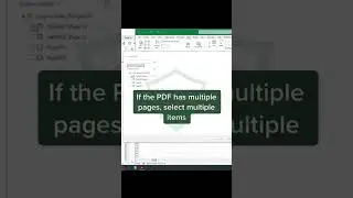 How to Convert Pdf into Microsoft Excel #shorts #excel