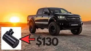 Ford Ranger Budget Catch Can Install DIY