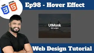 Ep98 - Css3 image overlay text hover animation tutorial with source code