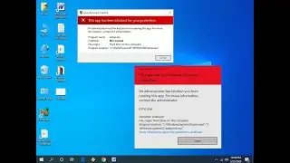 How to Fix This App has been Blocked for Your Protection (Administrator Blocked Apps)
