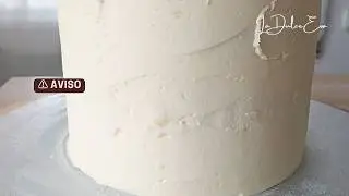 NO Hagas BUTTERCREAM DE CHOCOLATE BLANCO sin antes ver este vídeo @ladulceeva