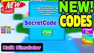 [NEW] Hulk Simulator Codes [Oncoming Fist] (August 2024) | Roblox Hulk Simulator Codes