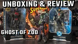 Ghost of Zod UNBOXING & REVIEW McFarlane DC Multiverse: Superman Ghosts of Krypton