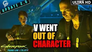 What Happens If V WENT OUT OF CHARACTER AS AYMERIC | Cyberpunk 2077 PHANTOM LIBERTY